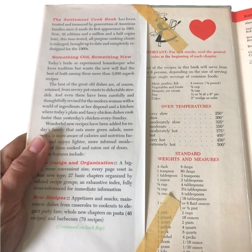 VTG 1965 The Settlement Cookbook A Way To A Mans Heart Beginner To Expert 535 PG